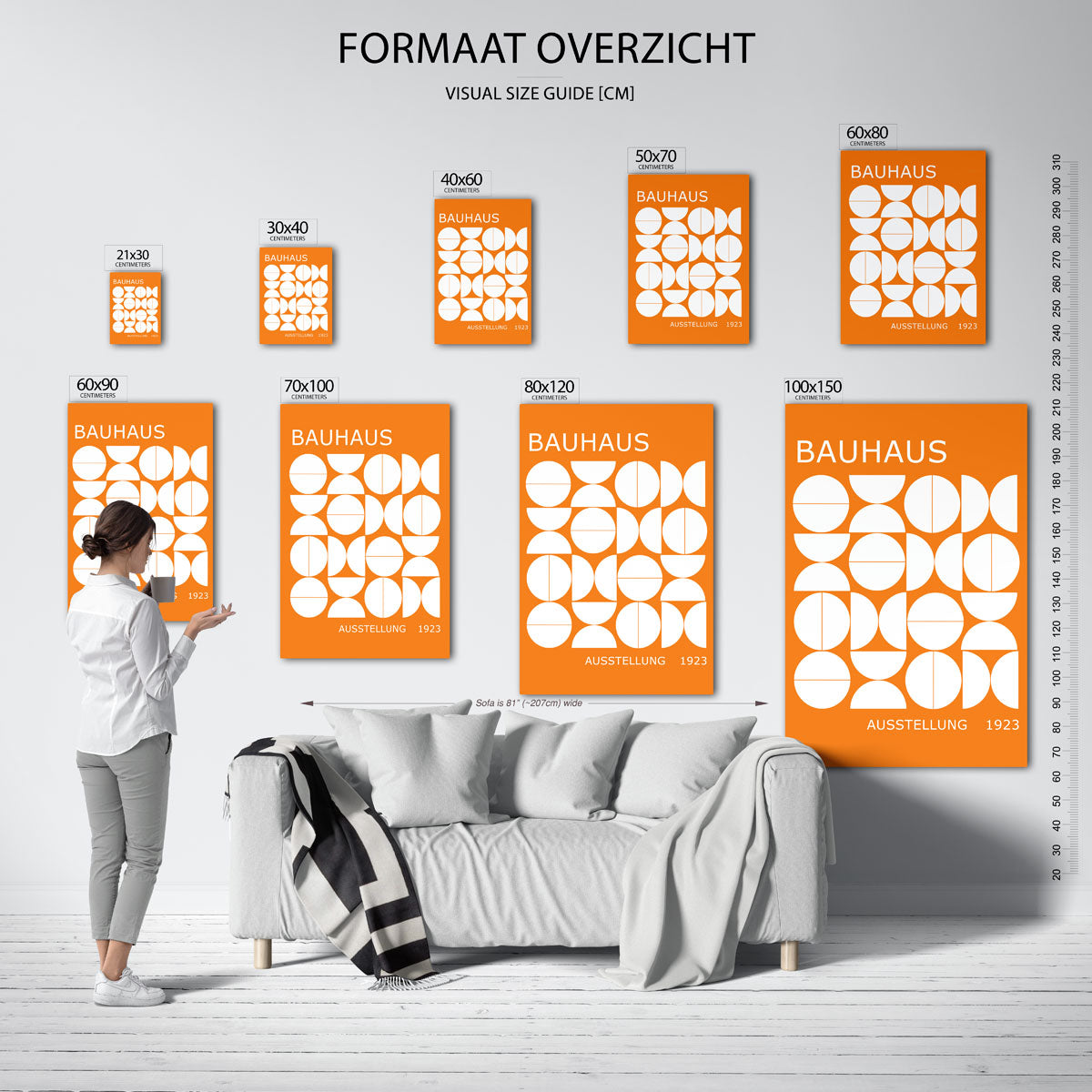 Vormen en vlakken Poster