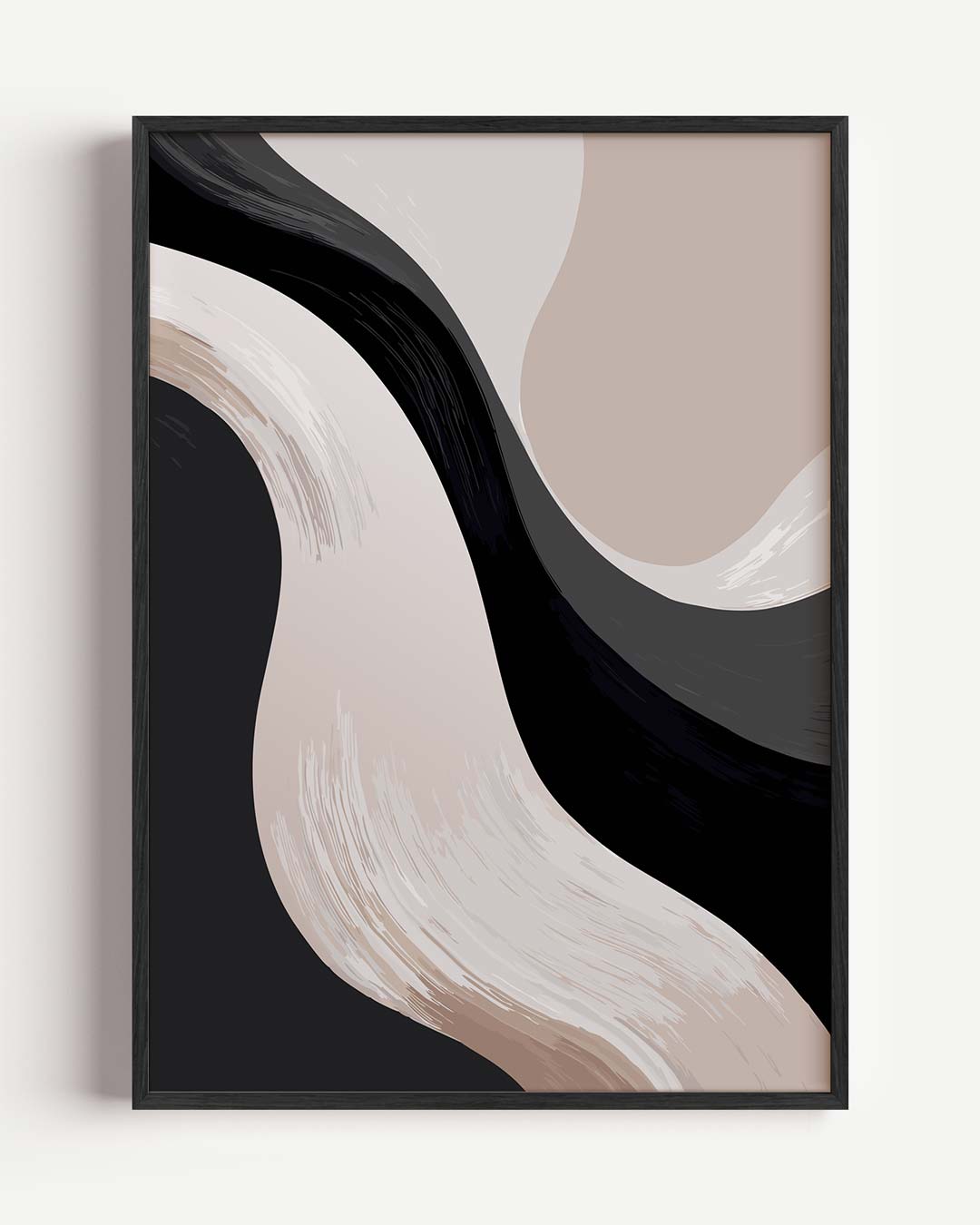 Elegante Abstracte Golf Poster