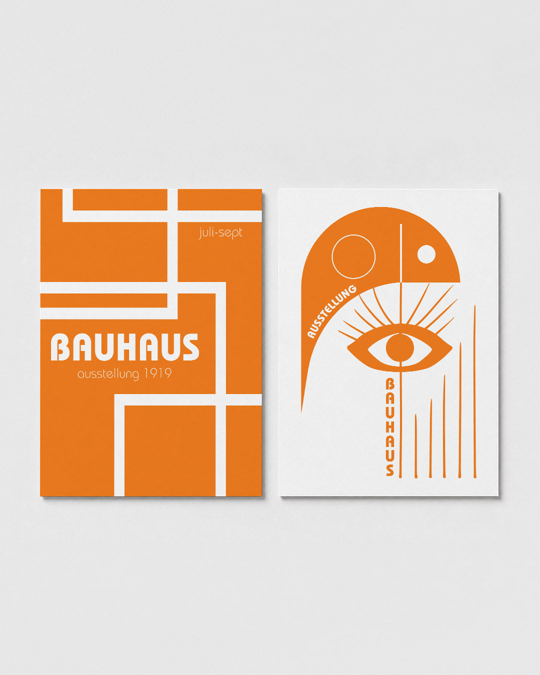 Lijnen en kleurvlakken Posterset