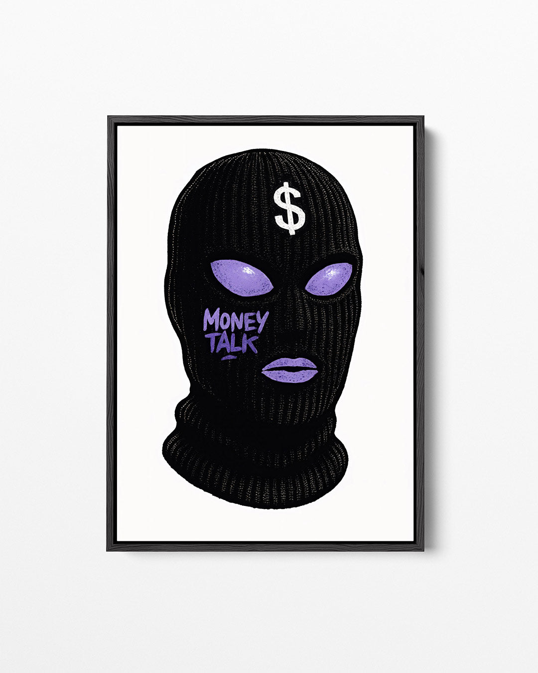 Grafische balaclava Kunstwerk