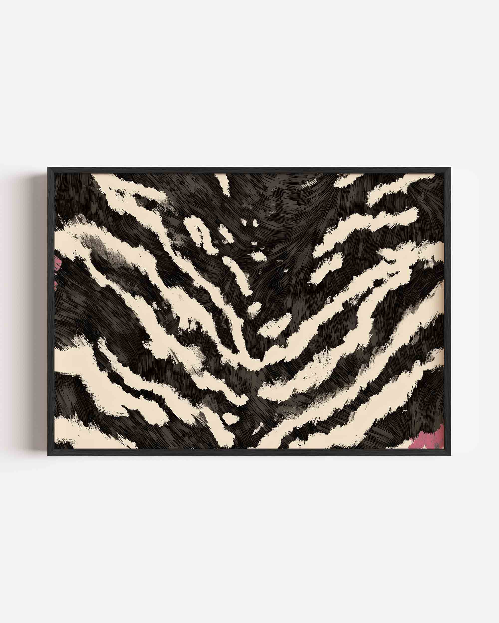 Abstracte strepen Poster