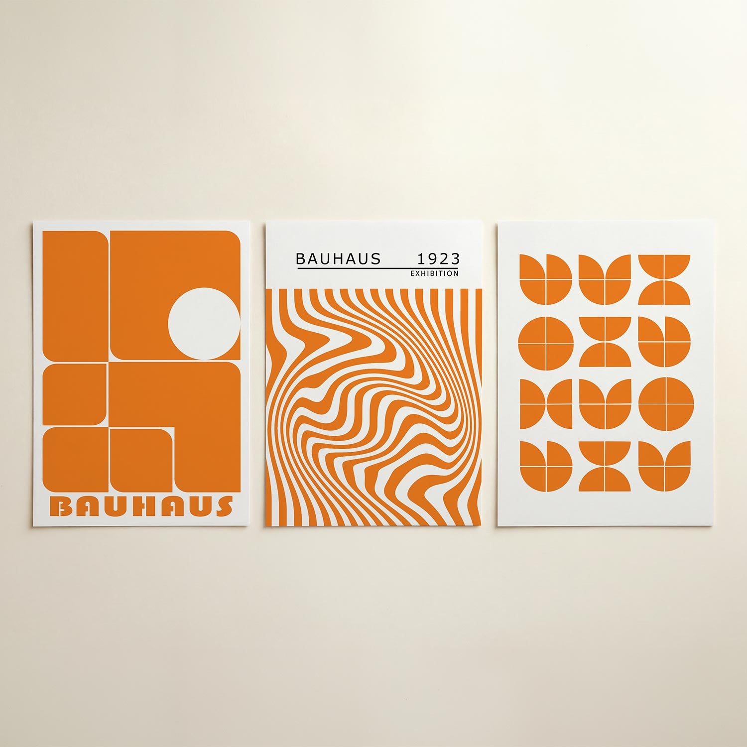 Vormen en vlakken Posterset