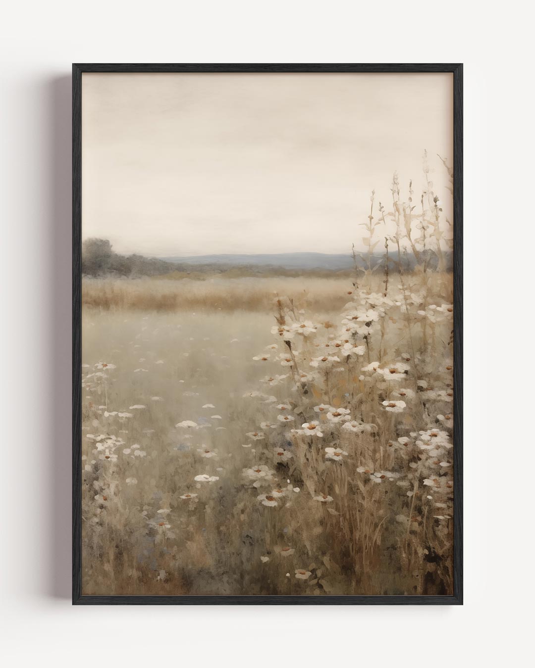 Romantische Bloemenveld Poster-WallArtistic