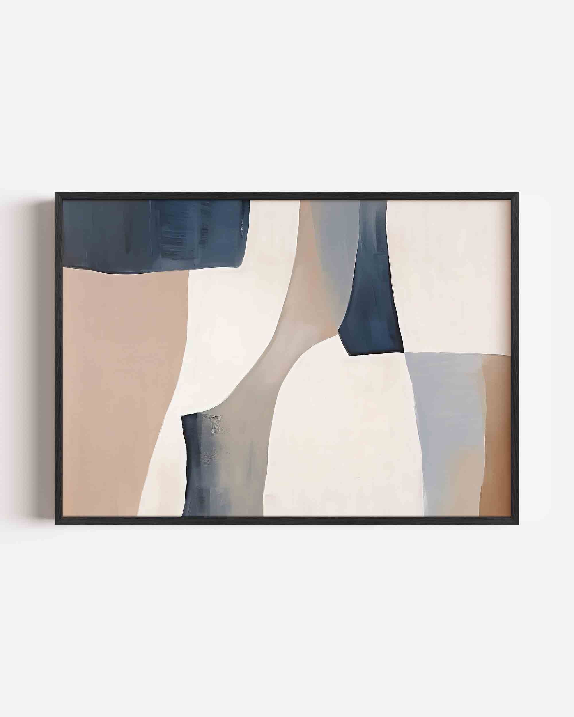 Abstracte vormen Poster