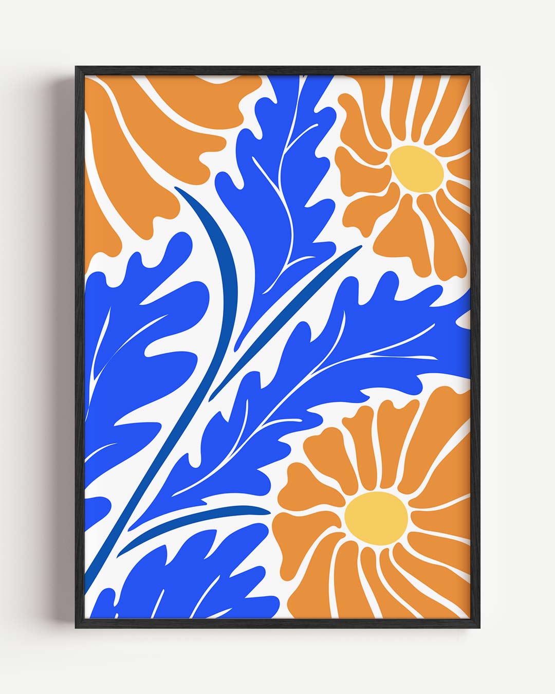 Kleurrijke Bloemenharmonie Poster