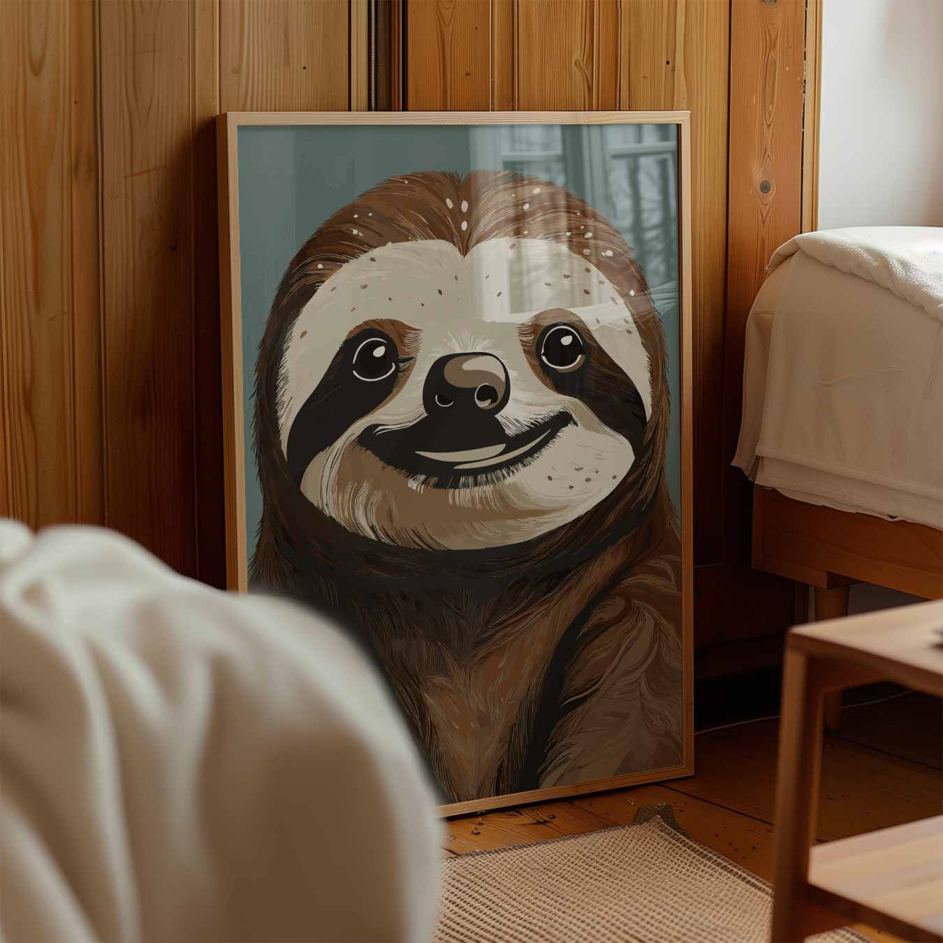 Lieve Luiaard Poster