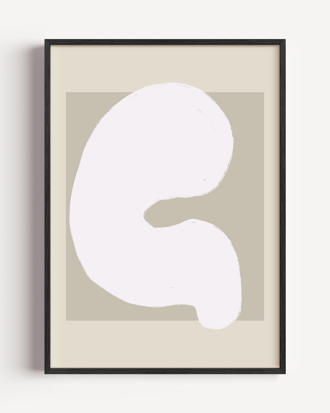 Subtiele Abstracte Kunstposter-WallArtistic