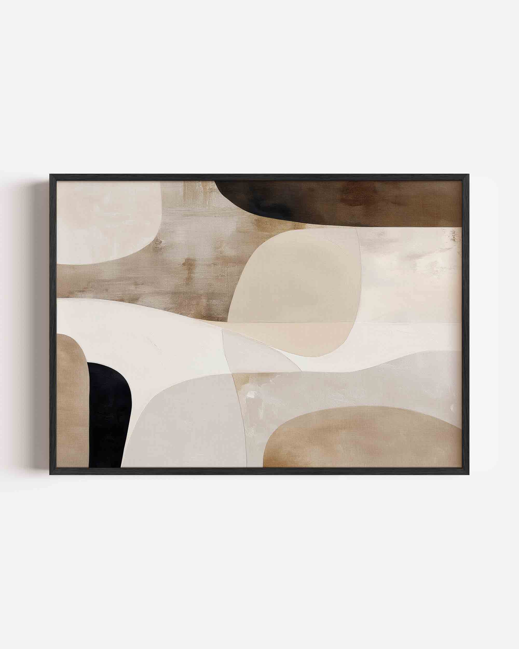 Abstracte vormen Poster