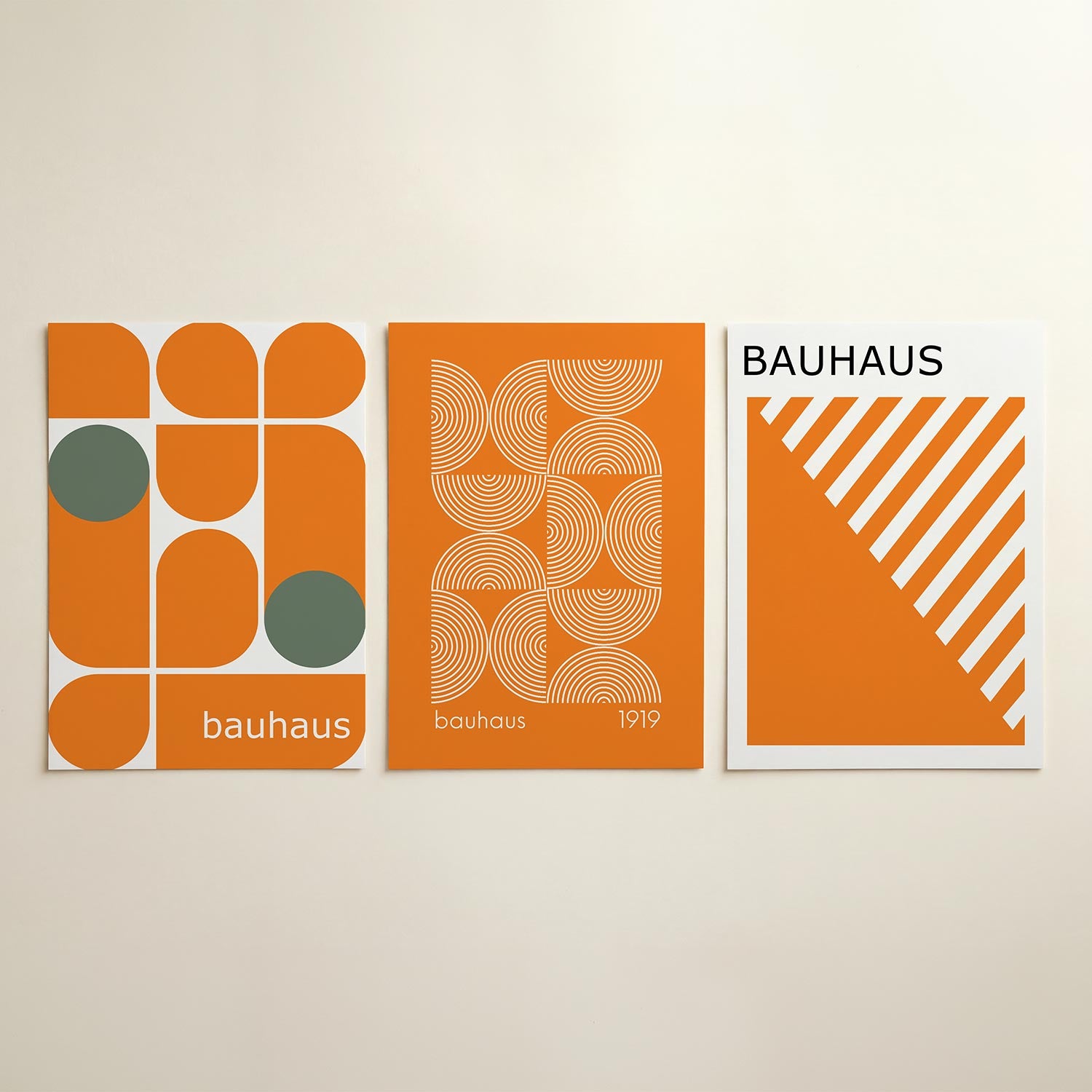 Vormen en vlakken Posterset