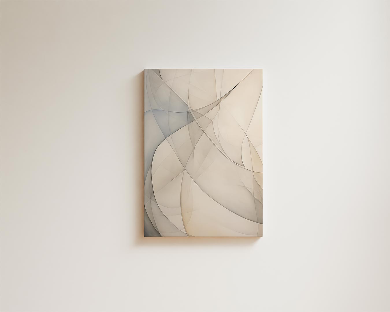 Zachte Lijnen Symfonie Kunstwerk-canvas-dibond-plexiglas-wanddecoratie-WallArtistic
