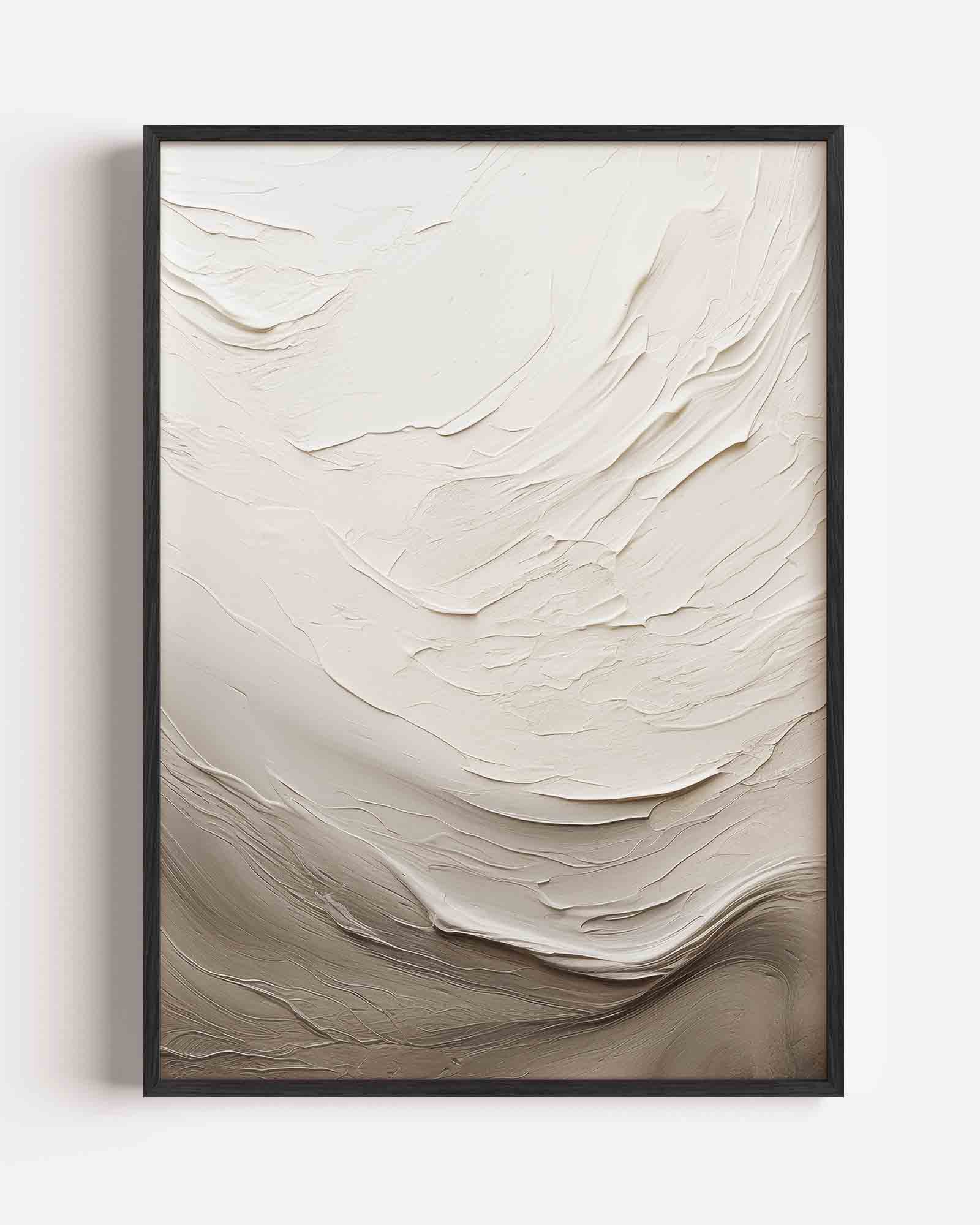 Beige textuur Poster