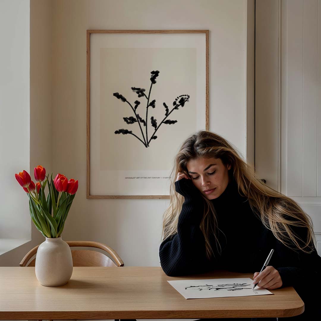 Minimalistische Botanische Poster-WallArtistic