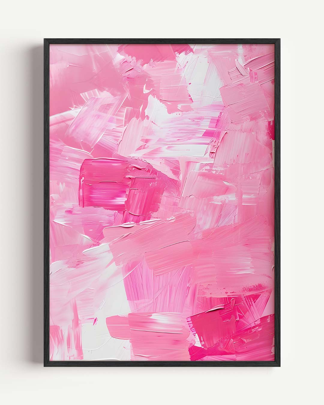 Romantische Roze Abstracte Poster