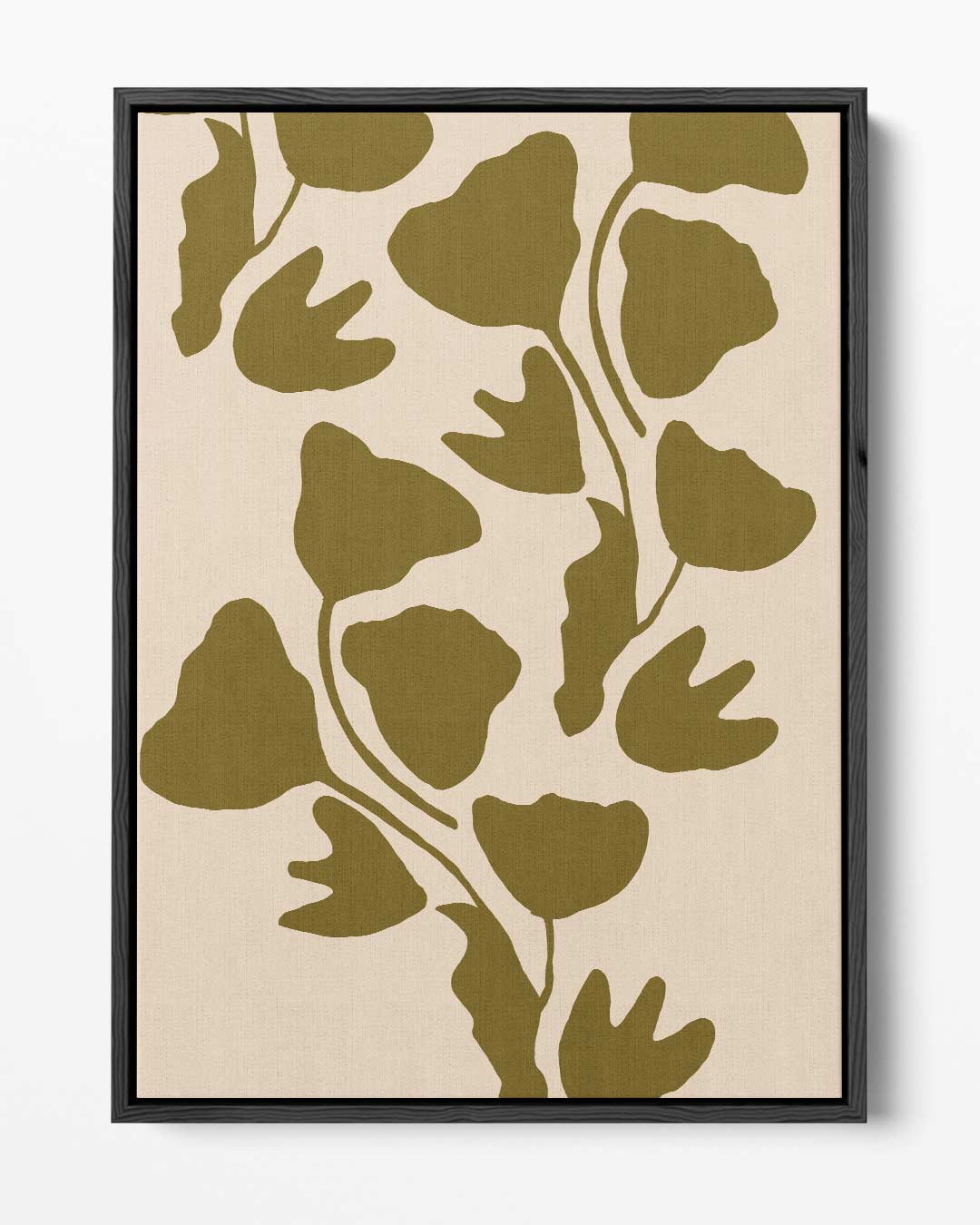 Ginkgo Groen: Natuurlijke Elegantie Kunstwerk-canvas-dibond-plexiglas-wanddecoratie-WallArtistic