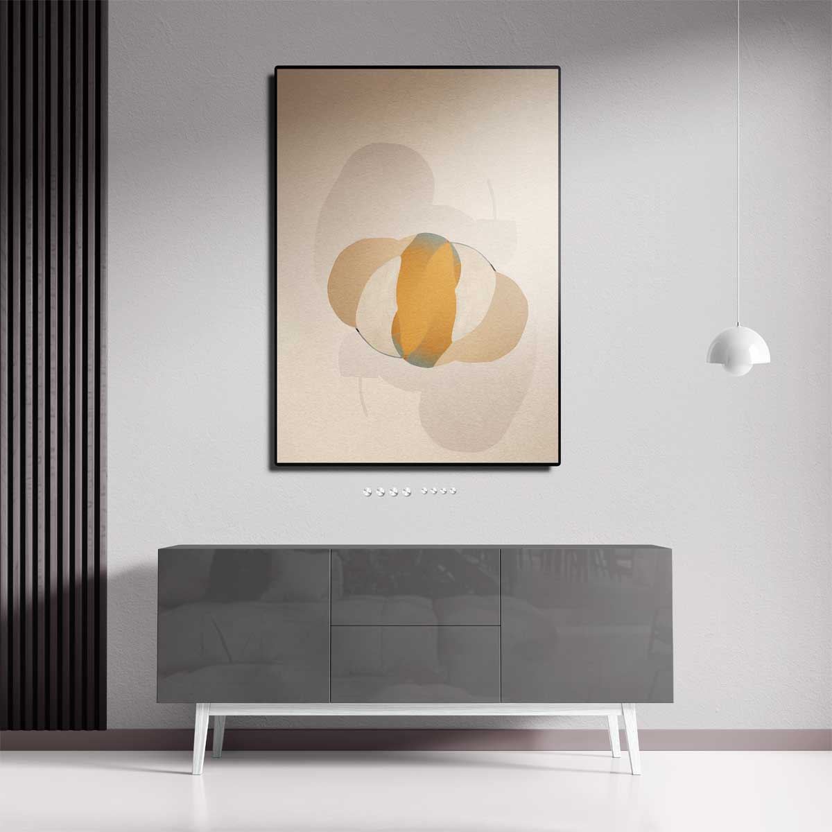 Abstracte Zonsopkomst Kunstwerk-canvas-dibond-plexiglas-wanddecoratie-WallArtistic