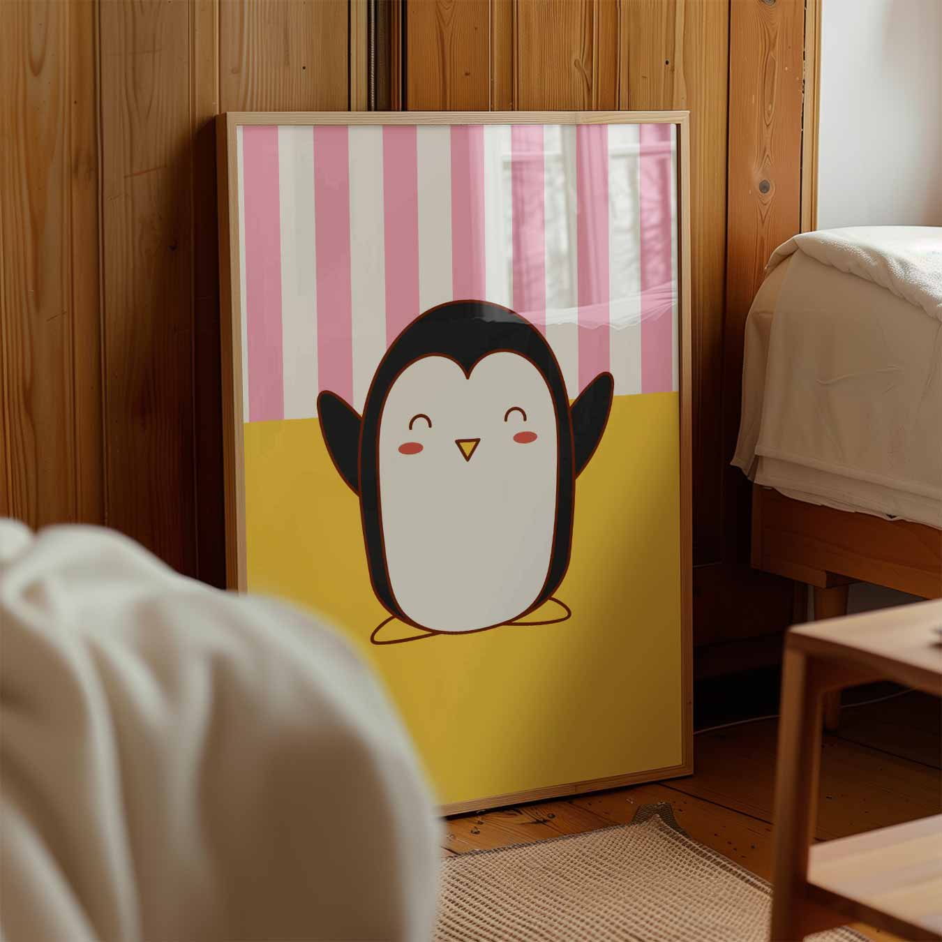 Schattige Pinguïn Poster