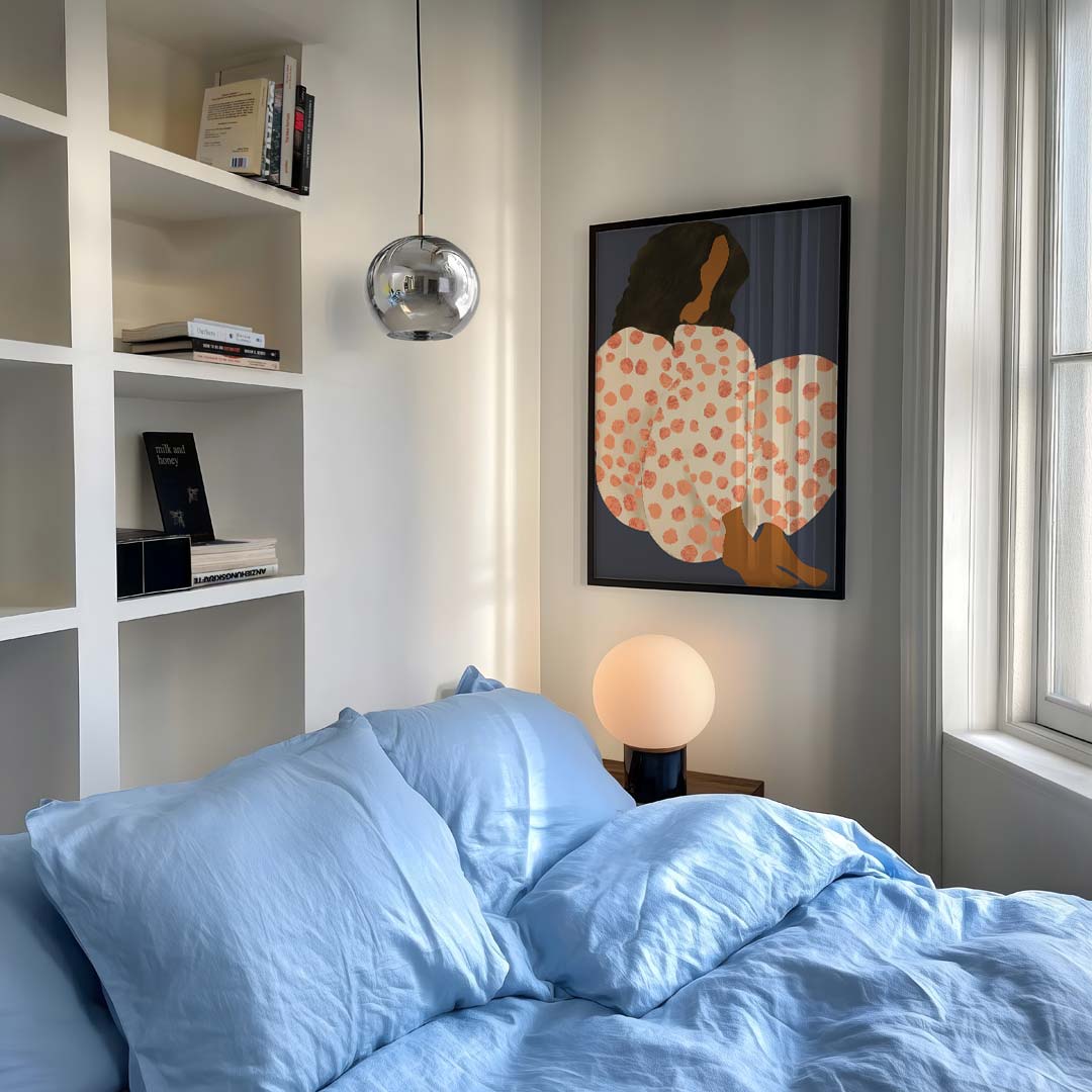 Stijlvolle Vrouwelijke Abstracte Kunstposter-WallArtistic