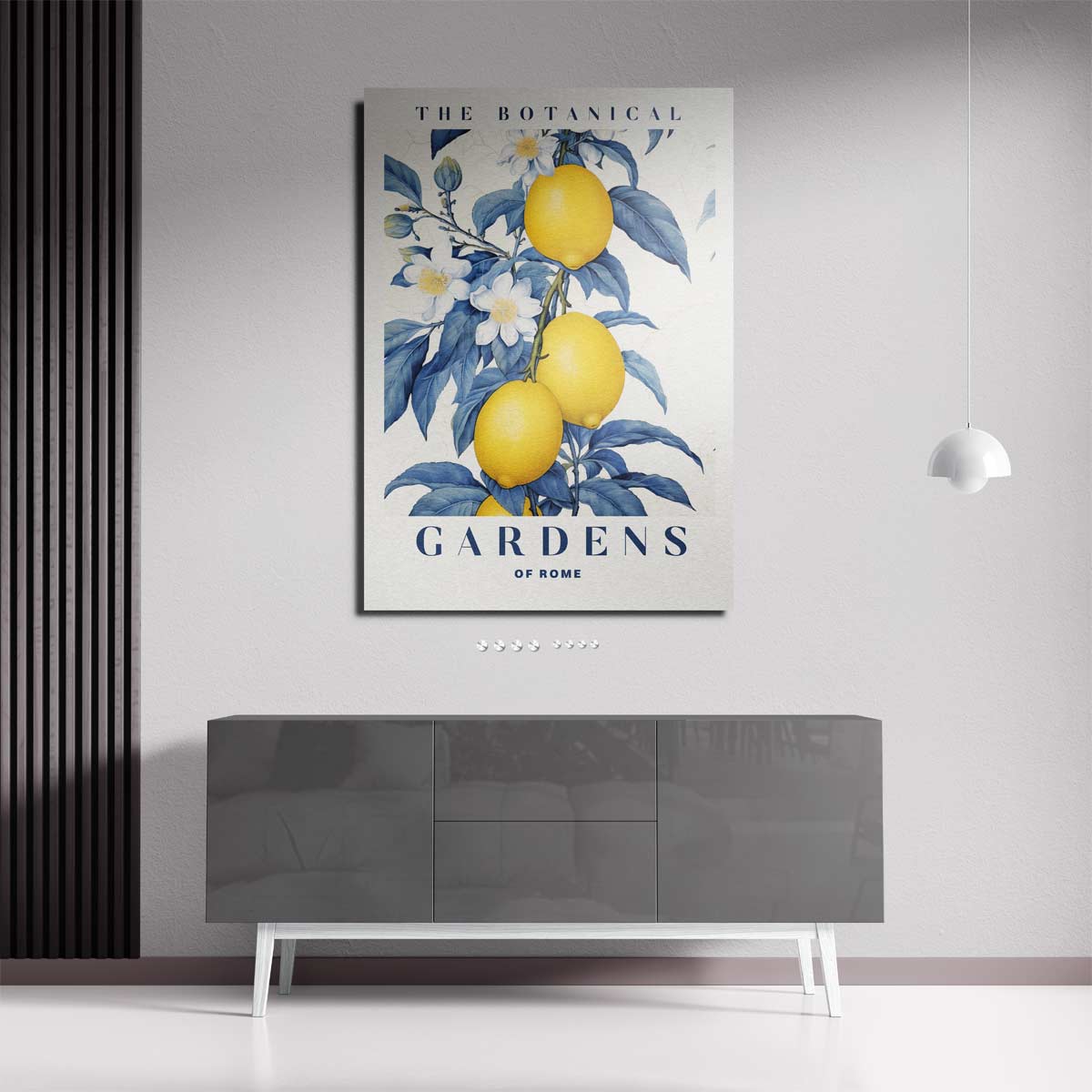 Botanische Tuinen van Rome Poster