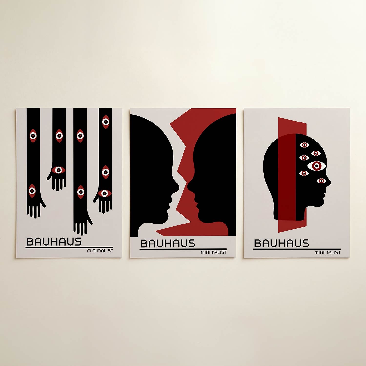 Ogen en handen Posterset