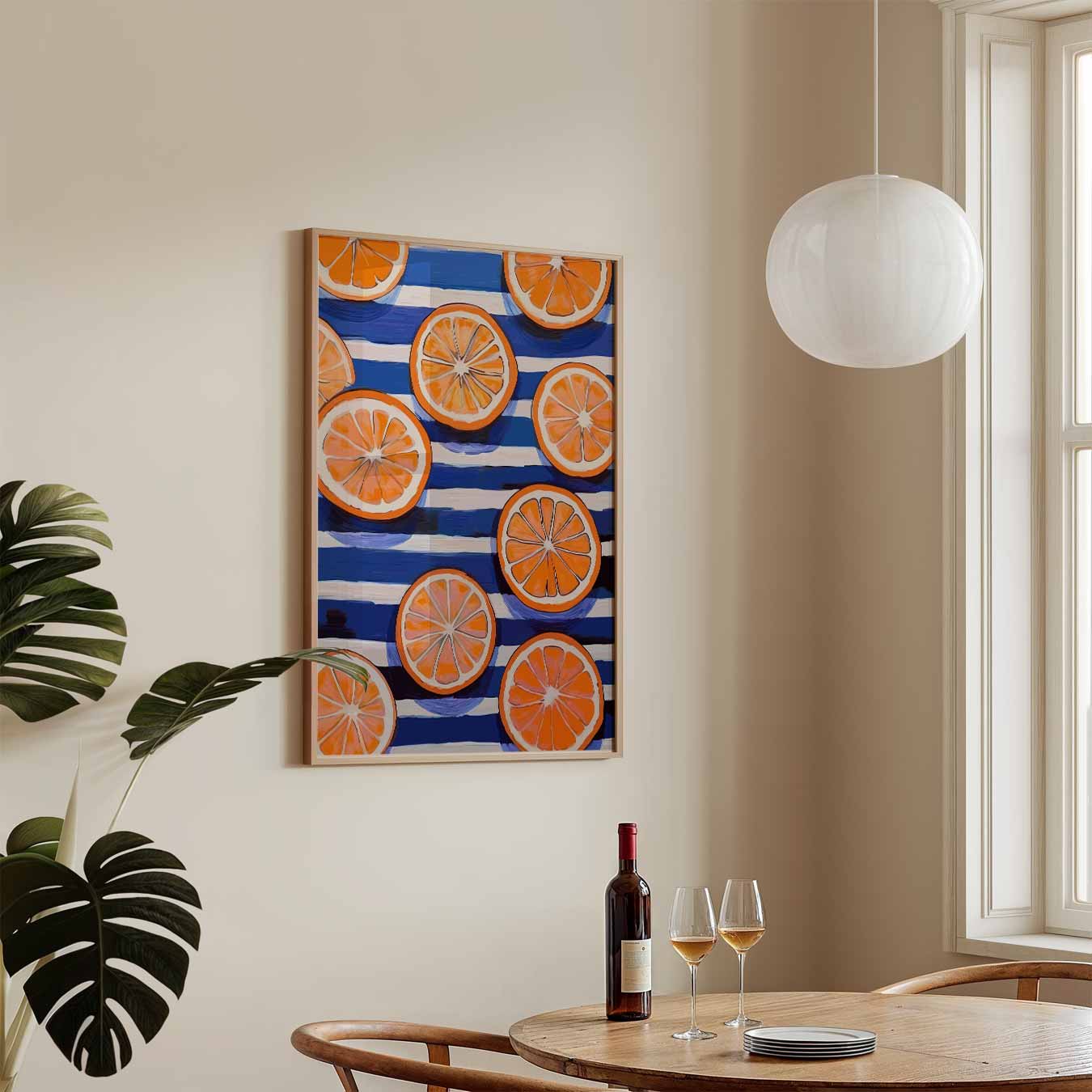 Zomerse Citrus Opfrisser Poster