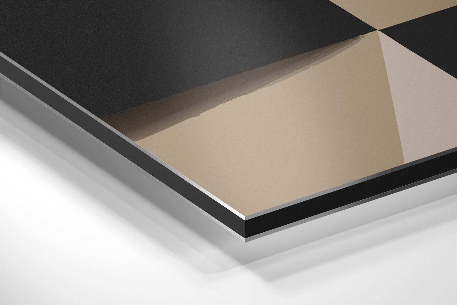 Abstracte Vormenspelen Kunstwerk-canvas-dibond-plexiglas-wanddecoratie-WallArtistic