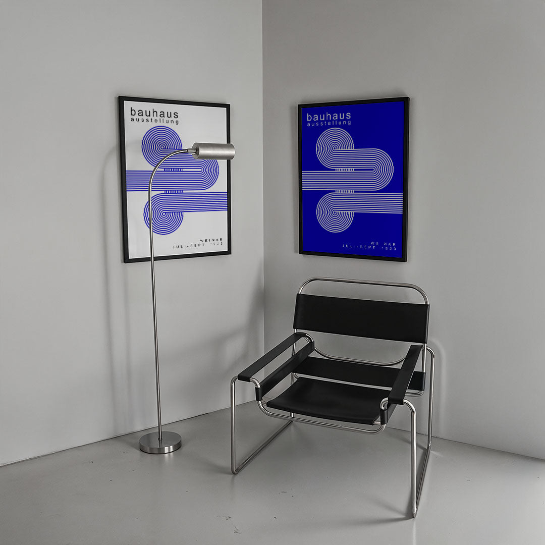 Lijnen en cirkelpatronen Posterset