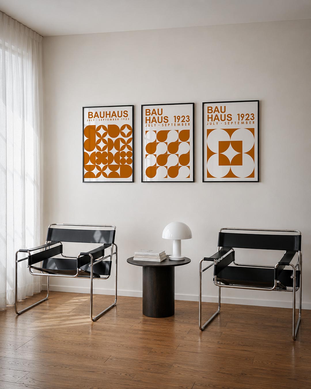 Vormenspel en kleur Posterset