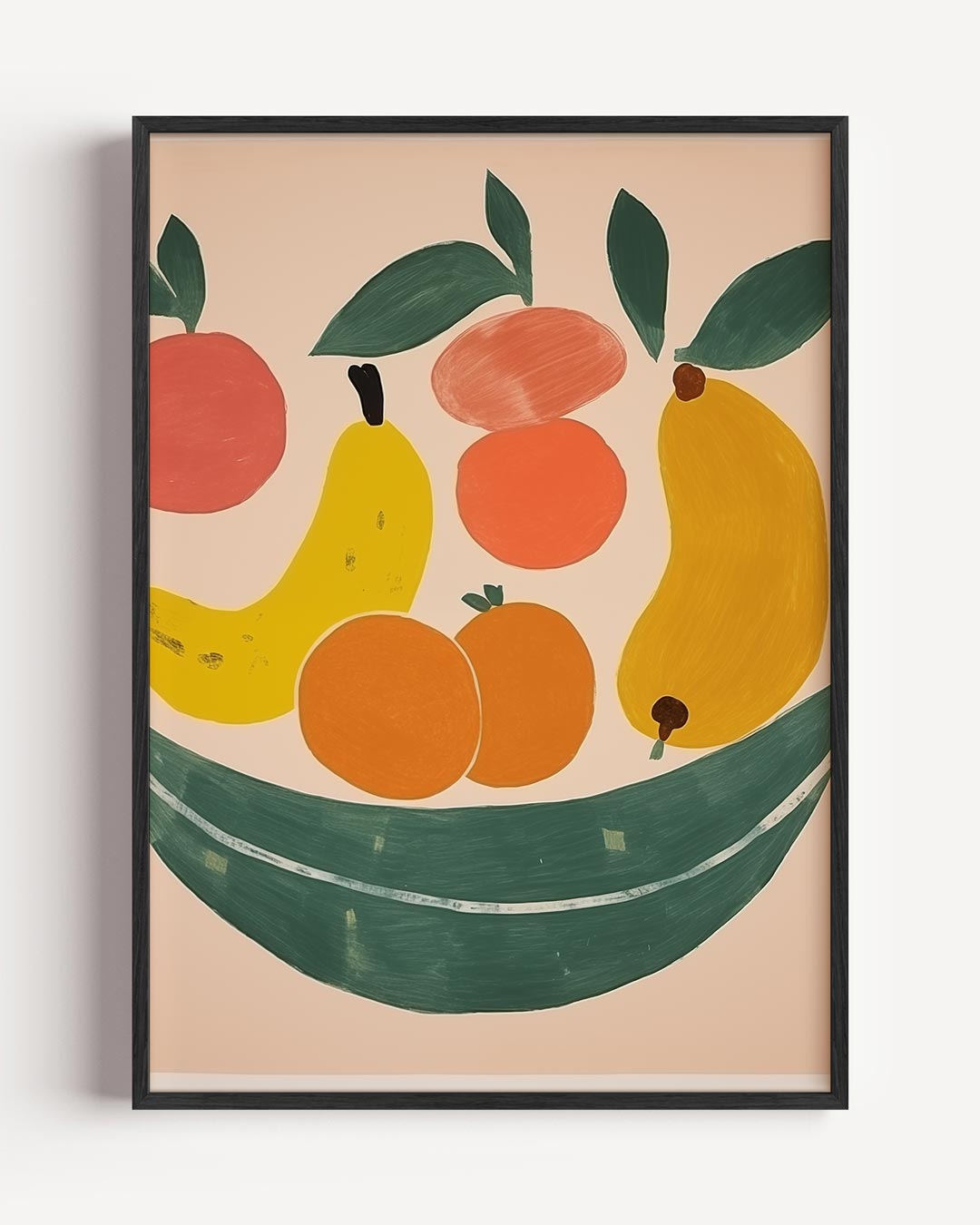 Kleurrijke Fruitposter-WallArtistic