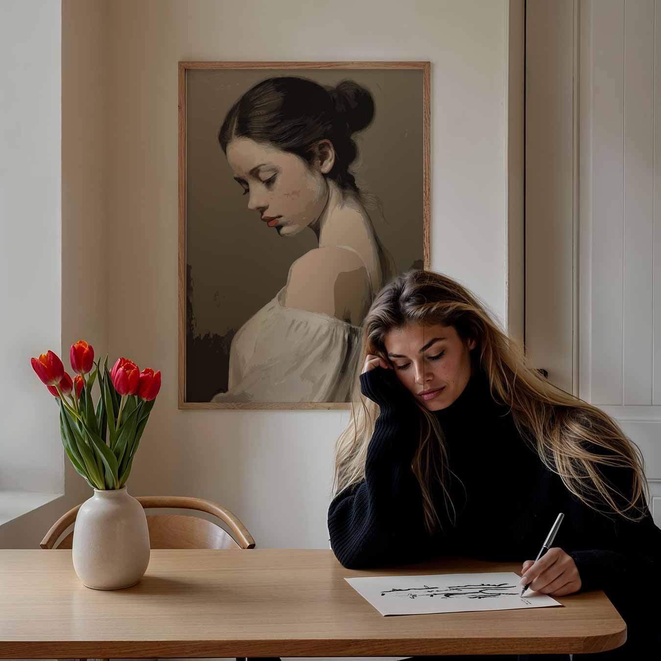 Elegante Portretposter