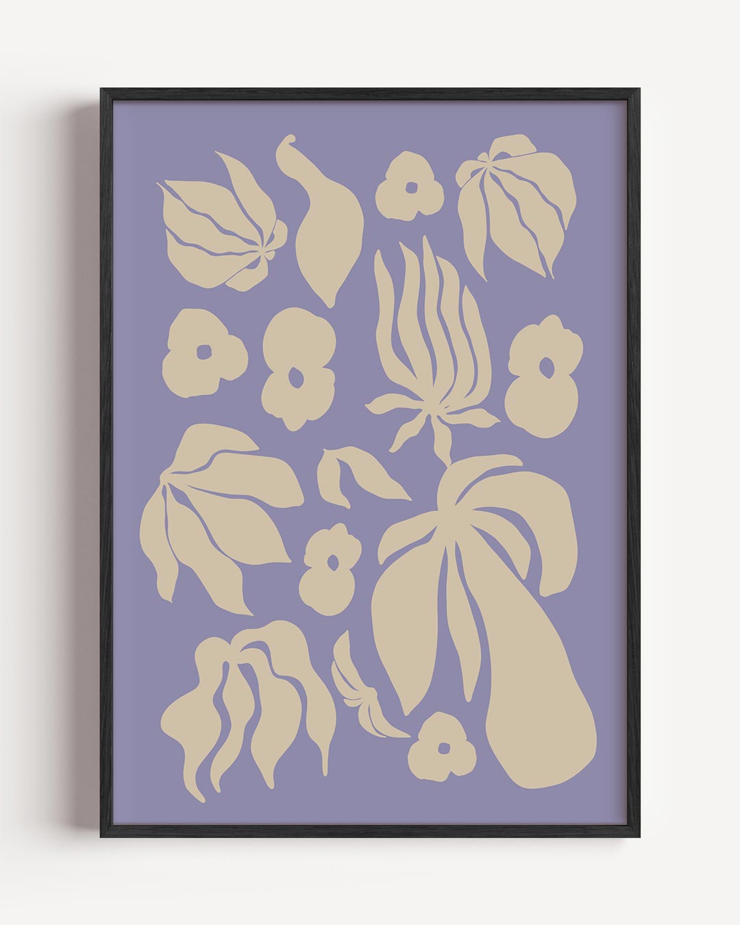 Botanische Kunstposter in Abstracte Stijl Poster-WallArtistic