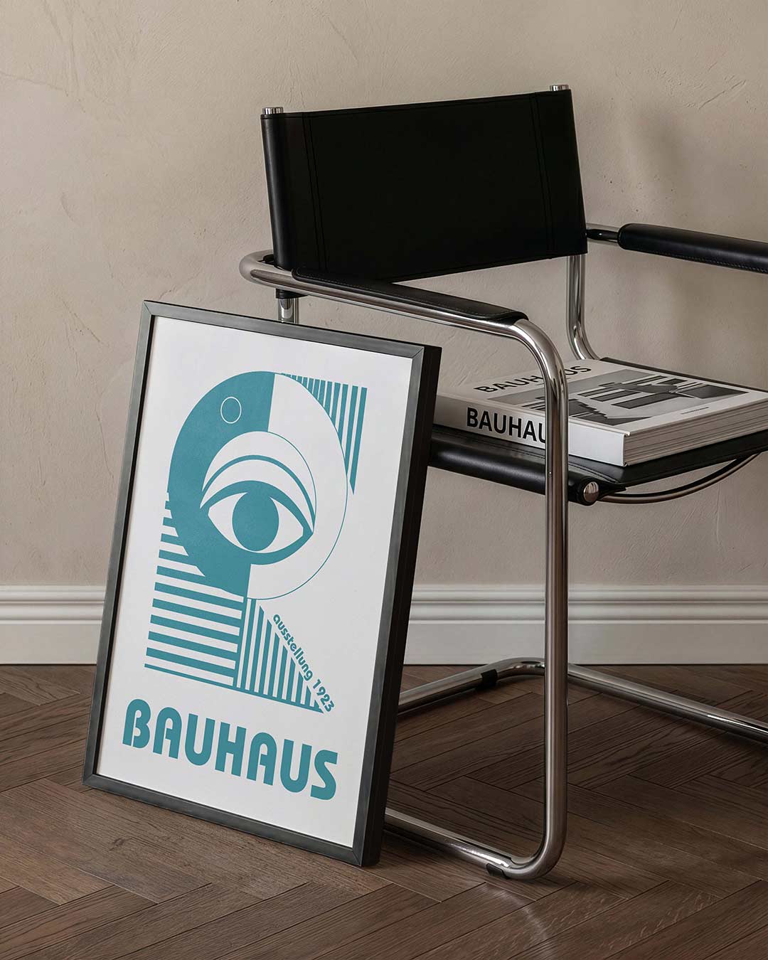 Oog en lijnen Poster