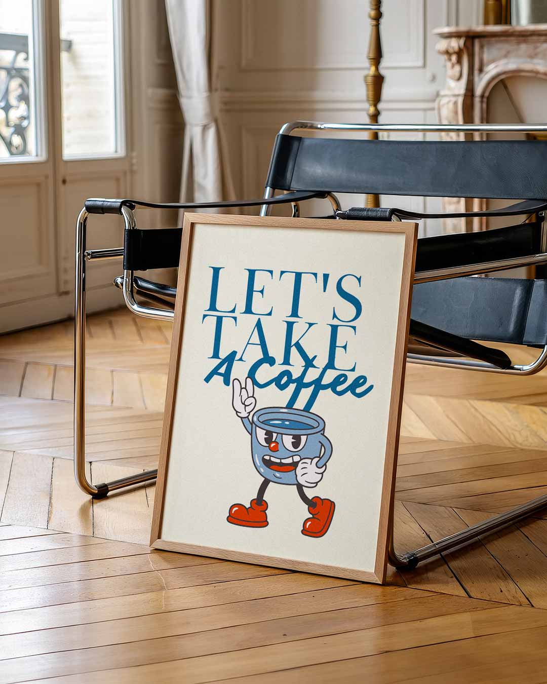 Let's Take a Coffee Poster