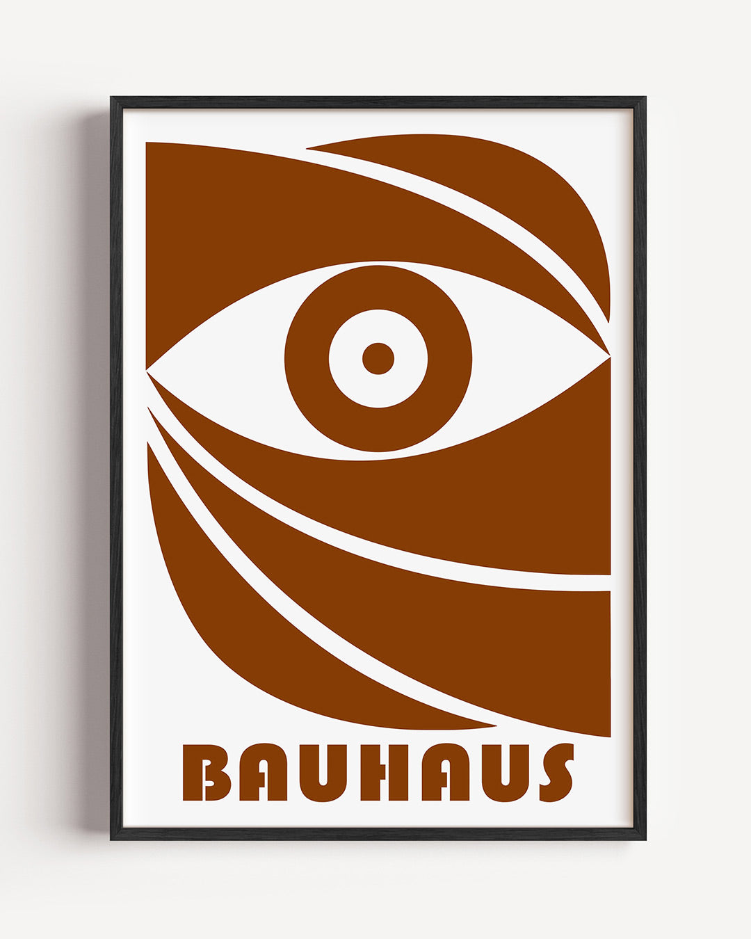 Oog en lijnen Poster