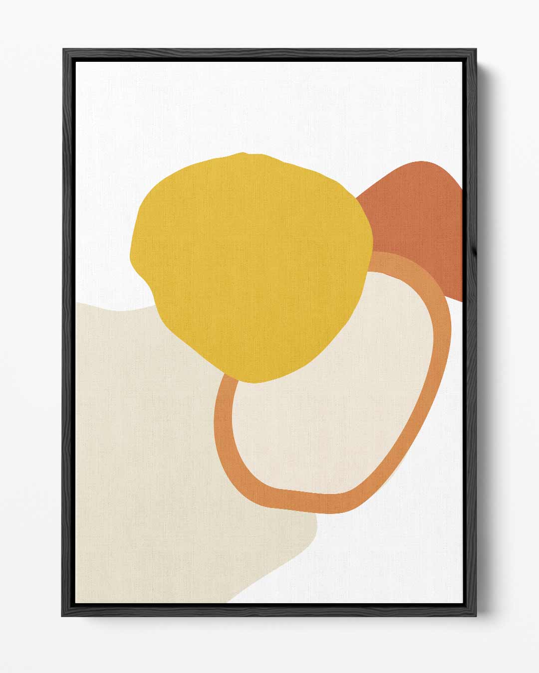 Abstracte Kleurencompositie Kunstwerk-canvas-dibond-plexiglas-wanddecoratie-WallArtistic