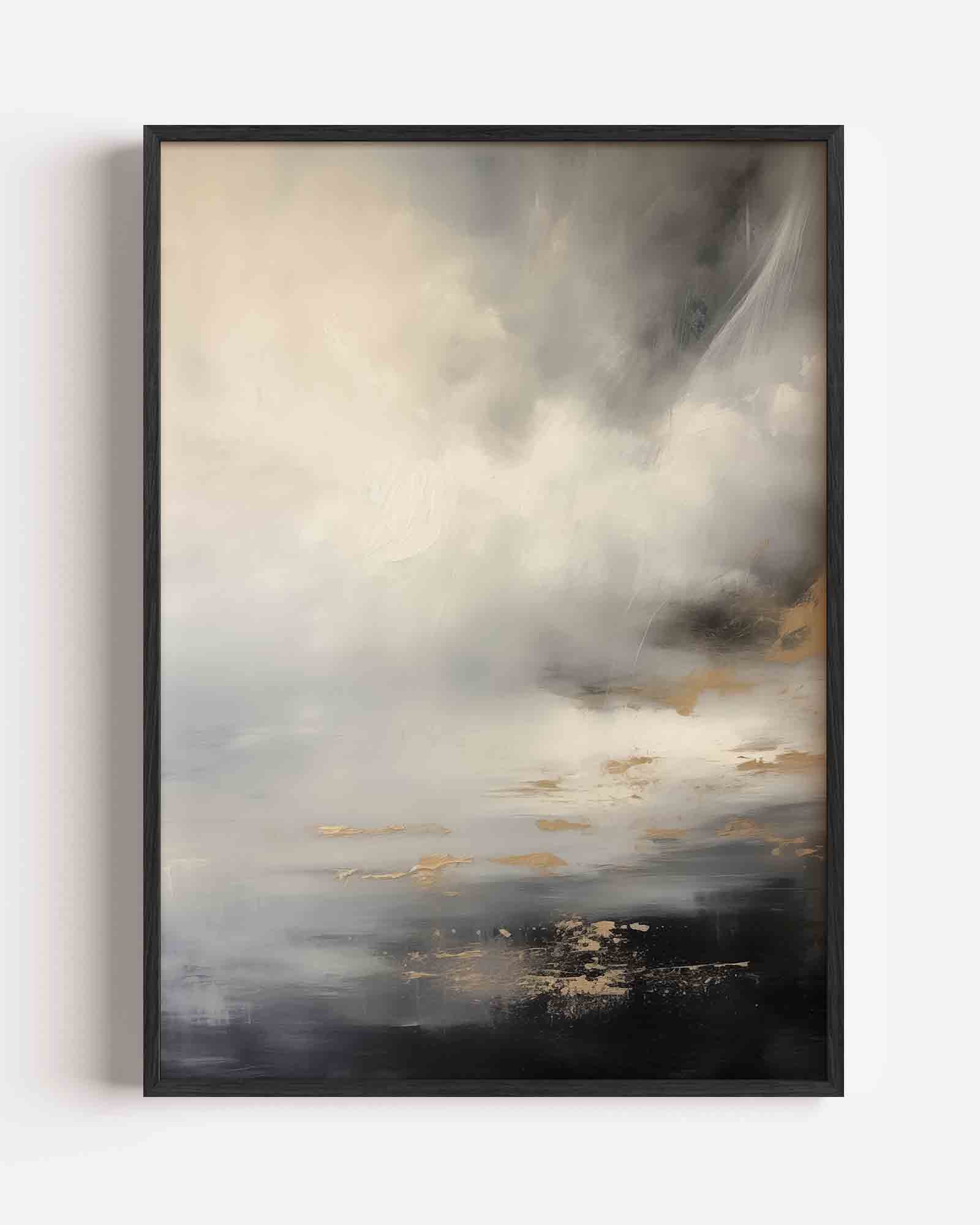 Abstracte wolken Poster