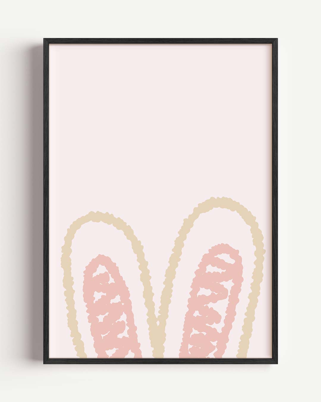 Romantische Bunny Oren Poster