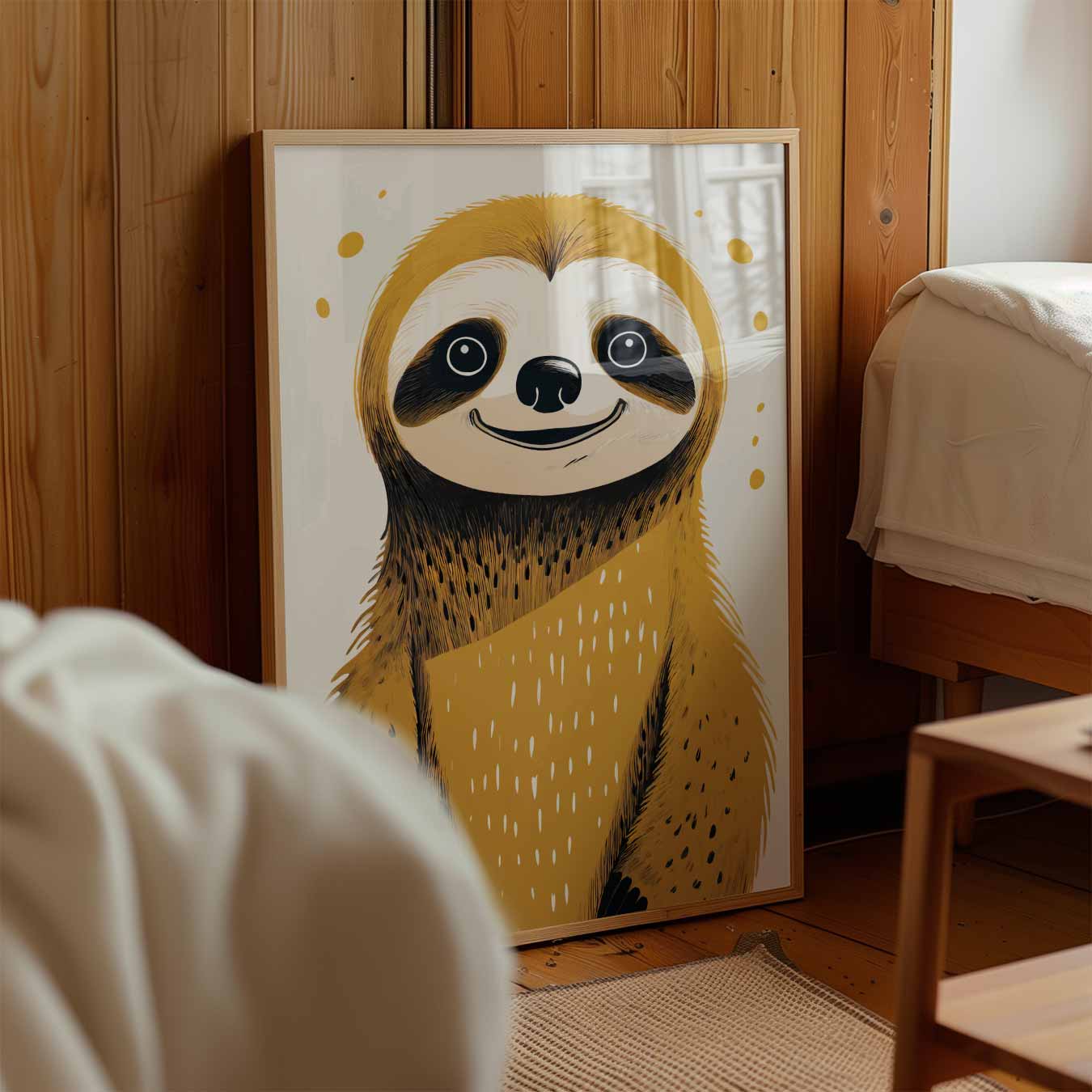 Lieve Luiaard Poster