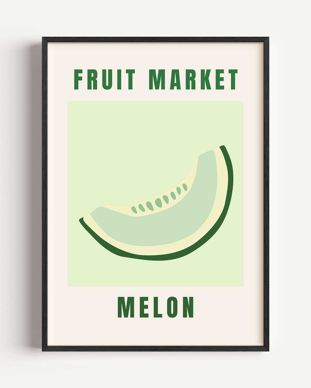Fruitmarkt Meloen Poster