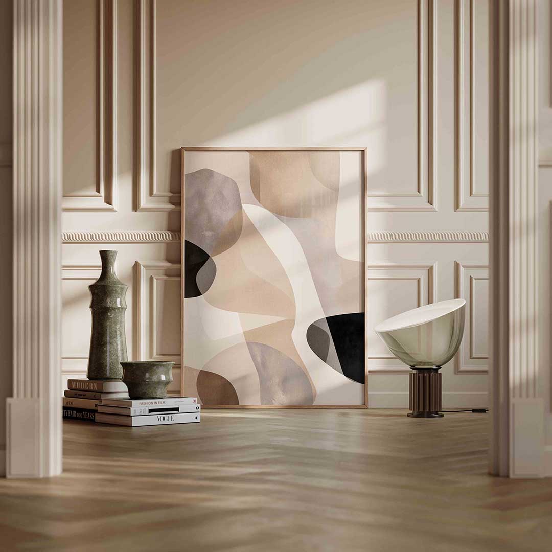 Abstracte vormen Poster
