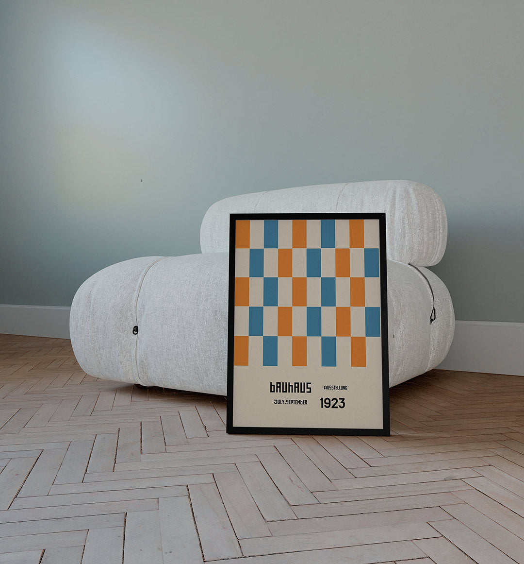 Kleurvlakken ritme Poster