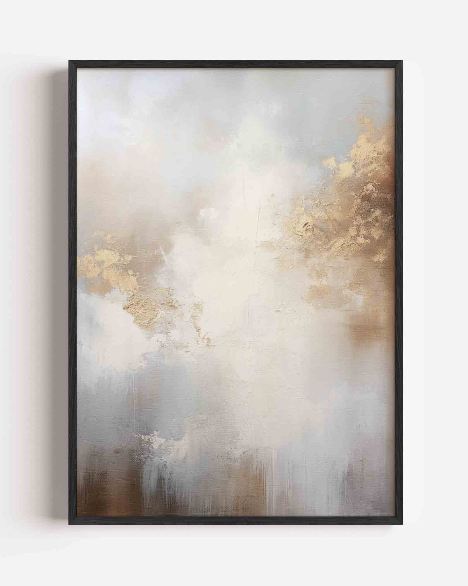 Abstracte wolken Poster