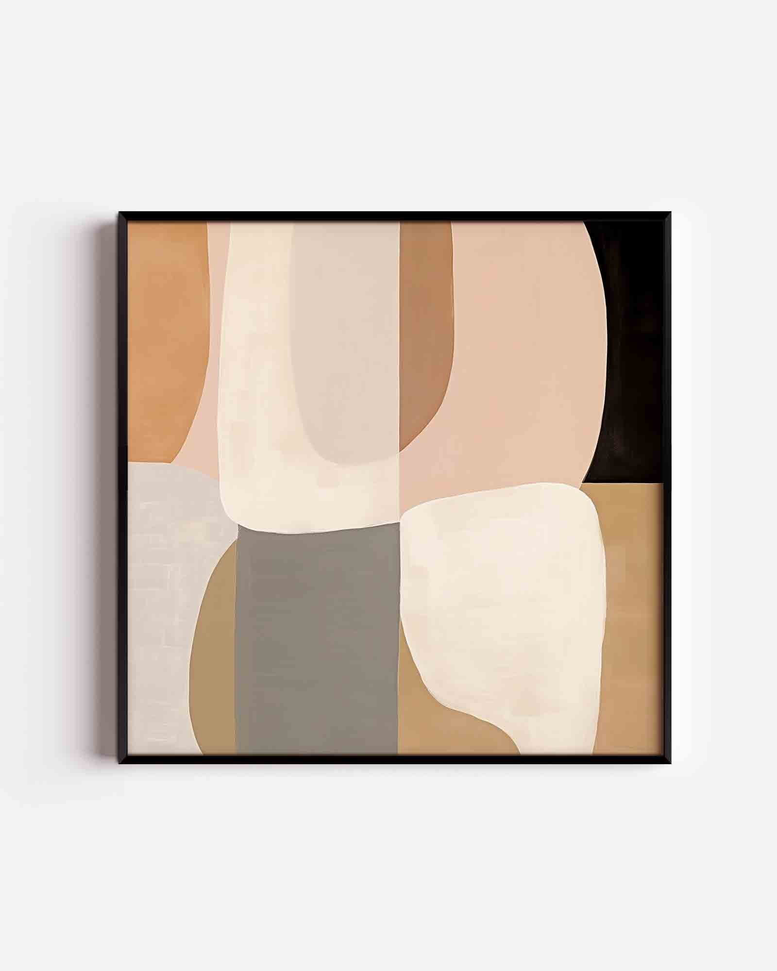 Abstracte vormen Poster