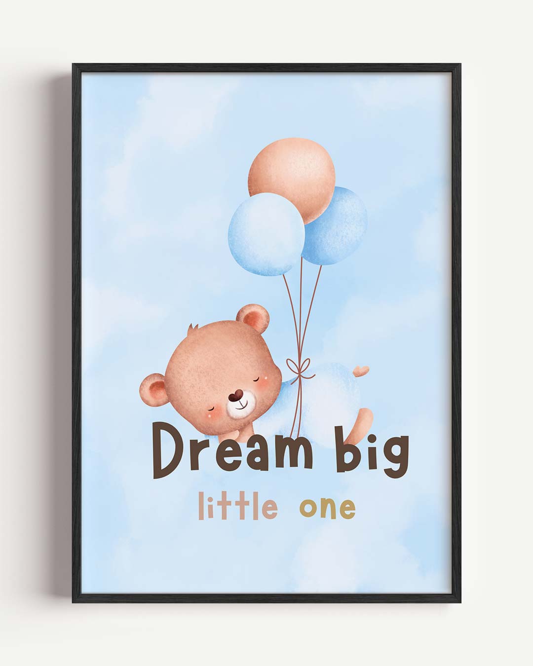 Droom Groot Kinderkamer Poster