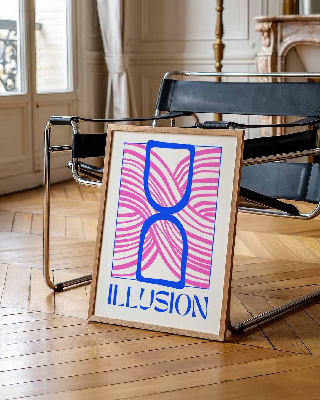 Moderne Illusie Poster