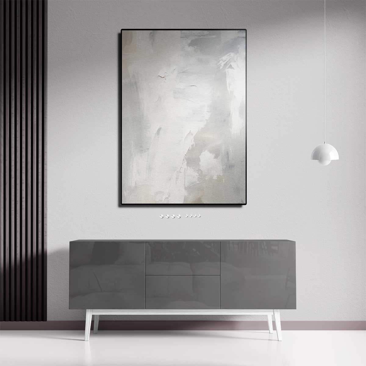 Zomerse Sneeuwstorm Kunstwerk-canvas-dibond-plexiglas-wanddecoratie-WallArtistic