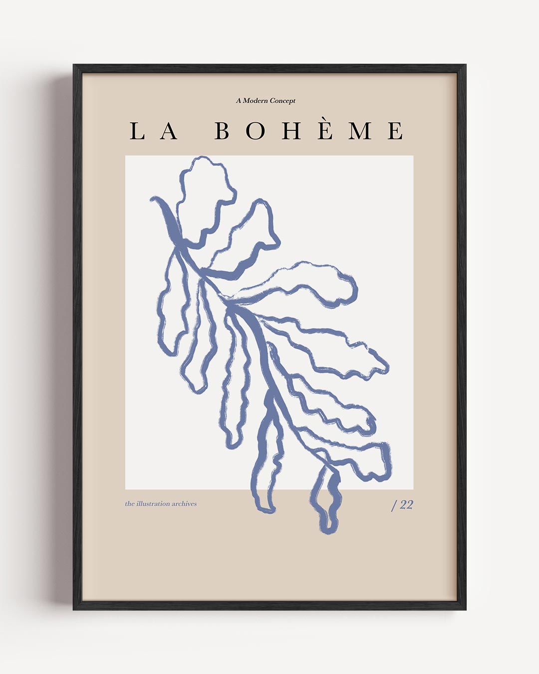 La Bohème Botanische Poster-WallArtistic