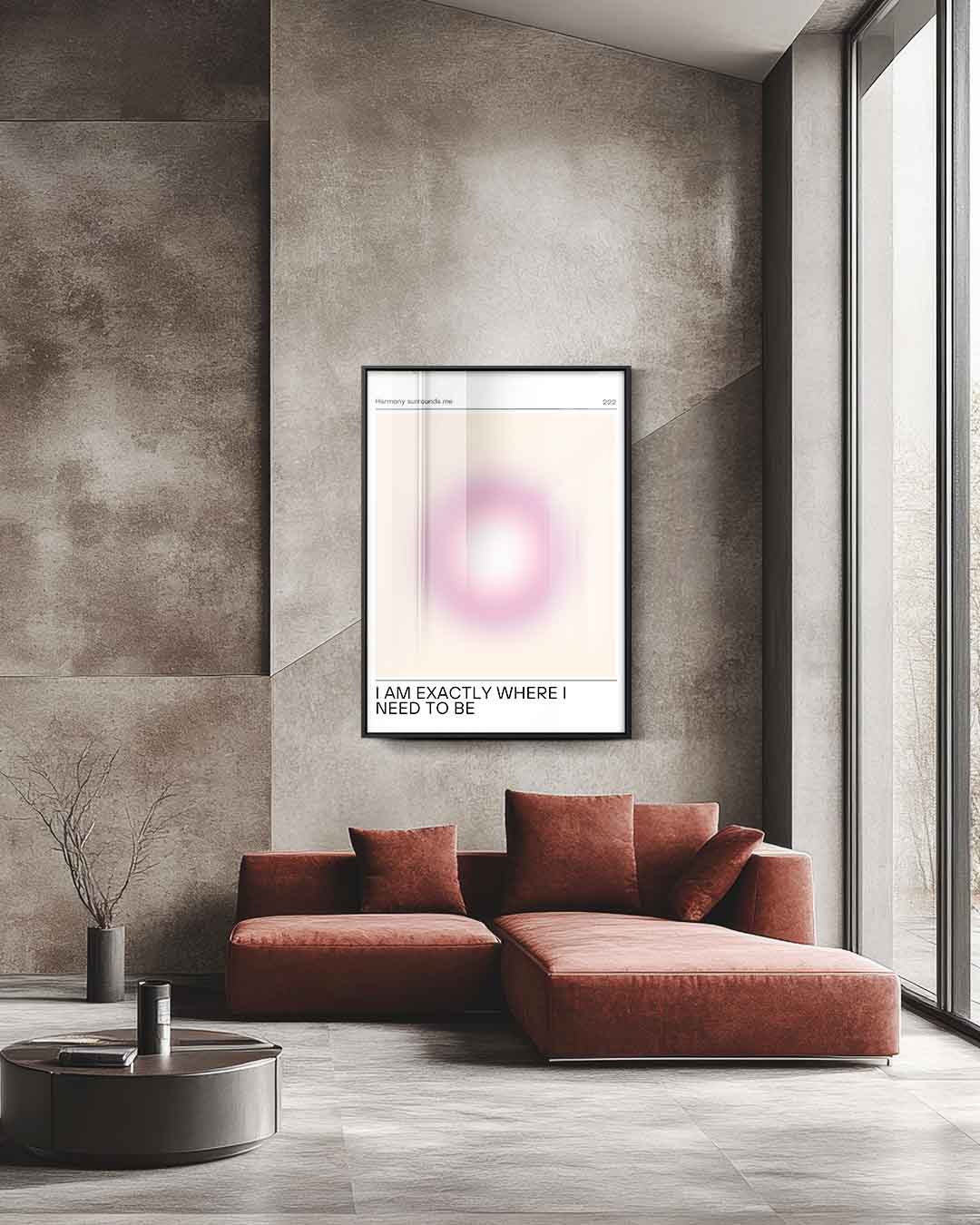 Harmonie Omringt Mij Kunstwerk-canvas-dibond-plexiglas-wanddecoratie-WallArtistic