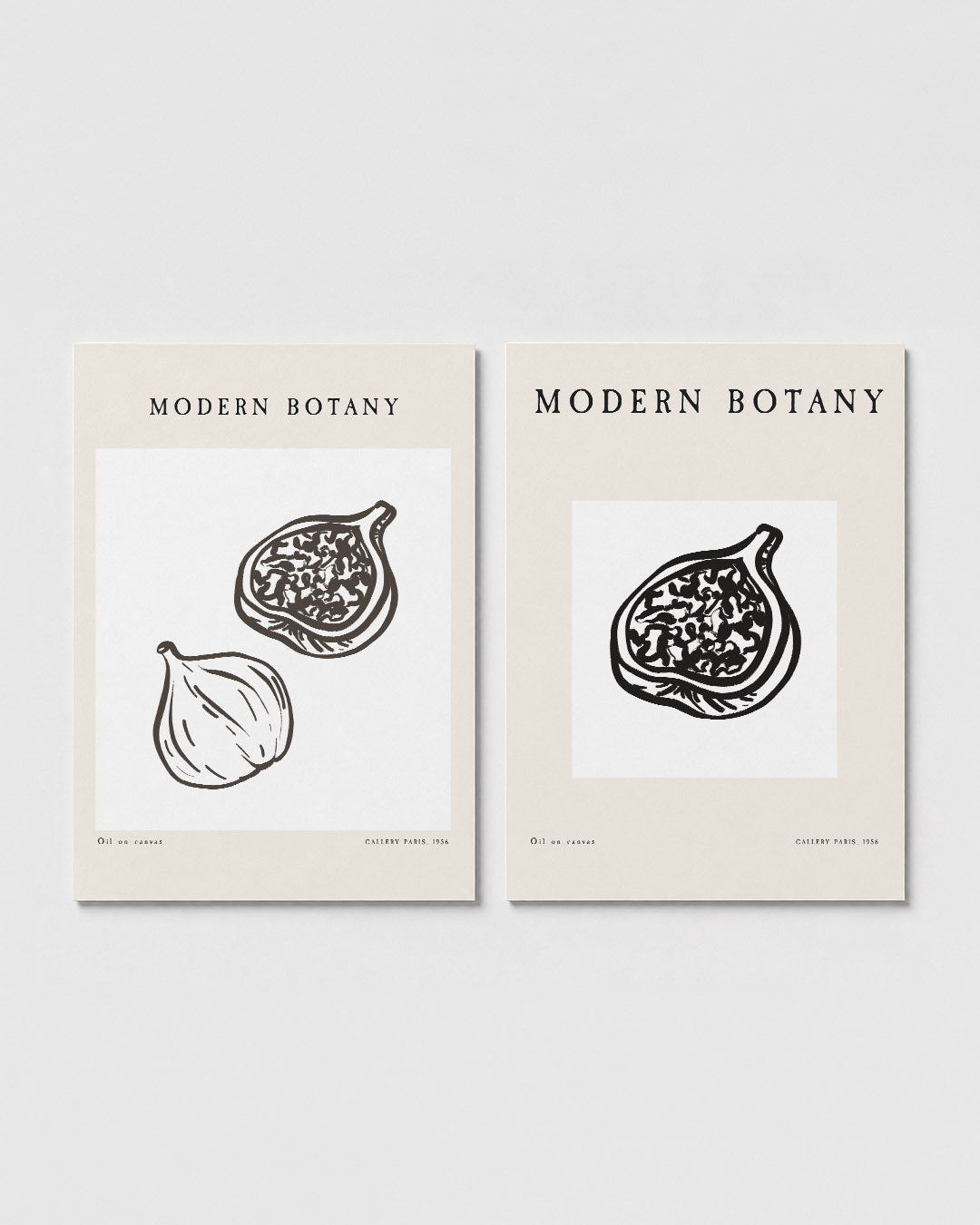 Botanische lijnen Posterset