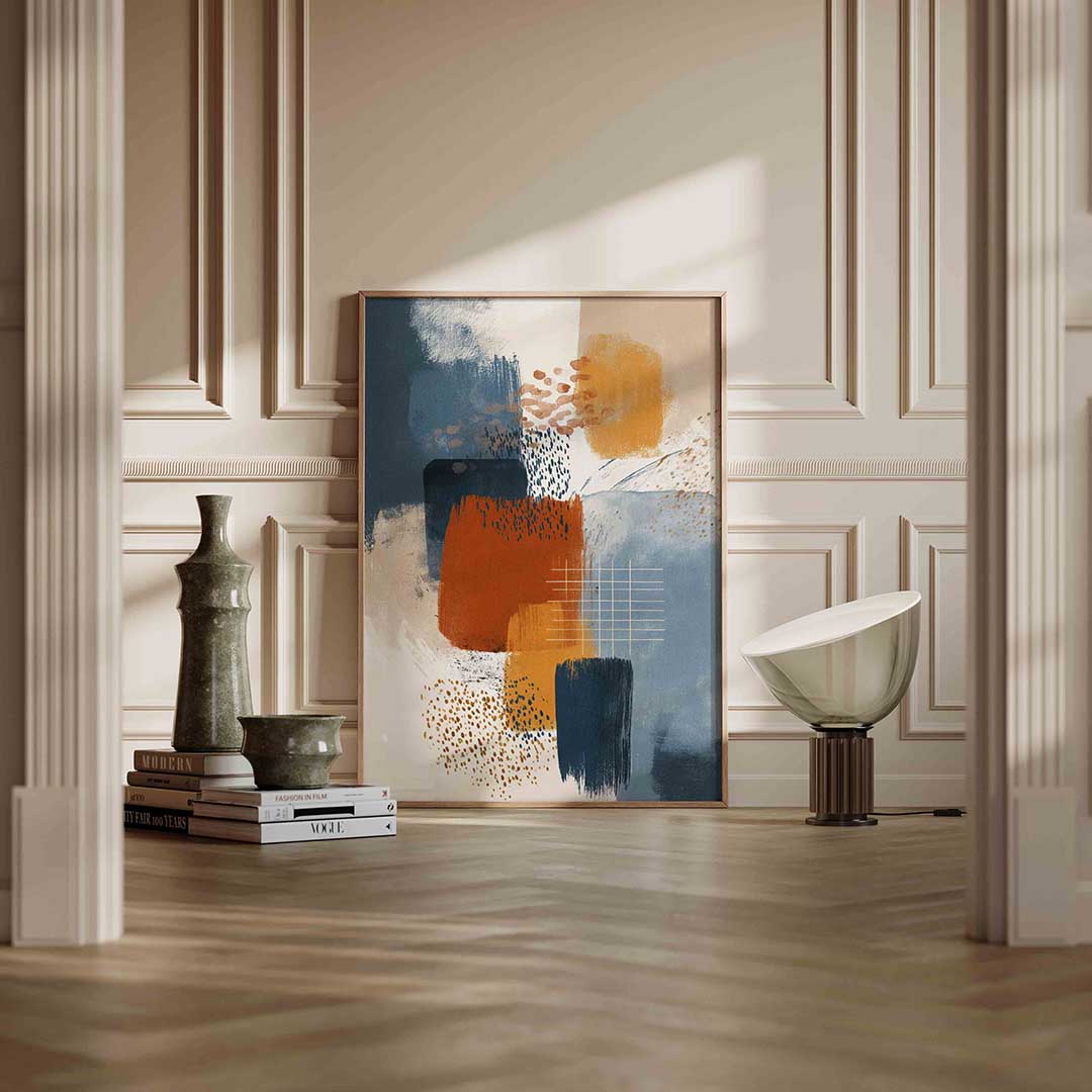 Abstracte vormen Poster