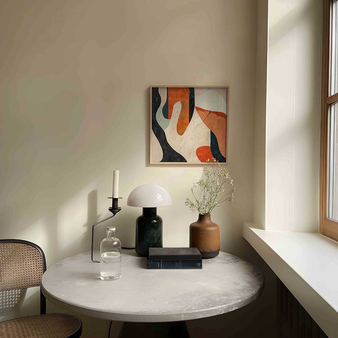 Abstracte vormen Poster